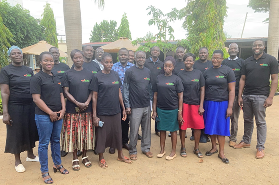 Participants from an agriBORA stakeholder workshop