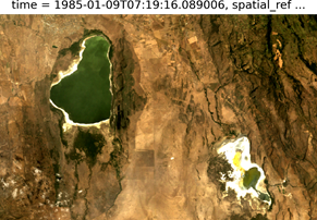 Elmenteita on Landsat