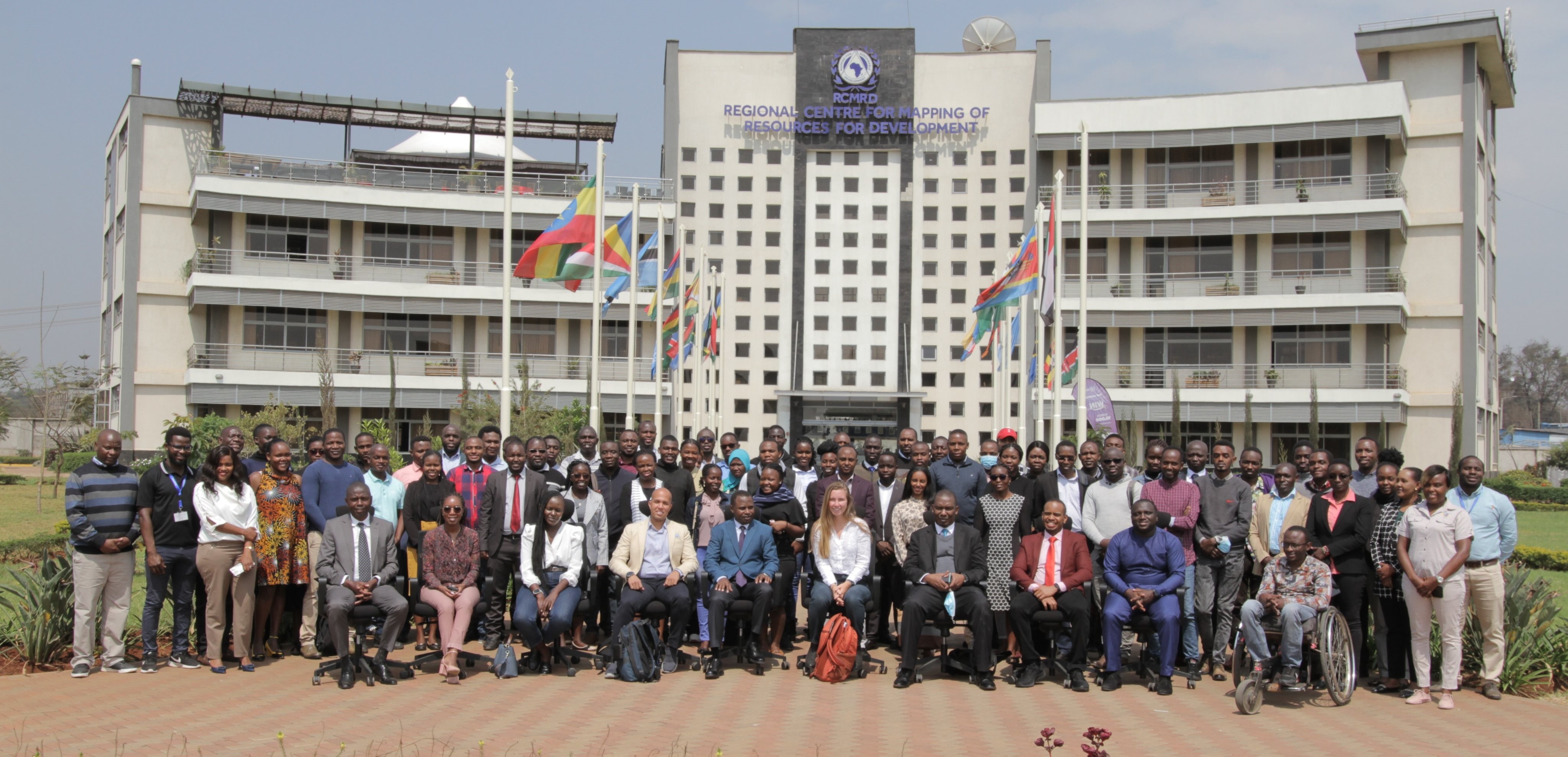 Group photo of participants from the pre conference training on 5 September 2022