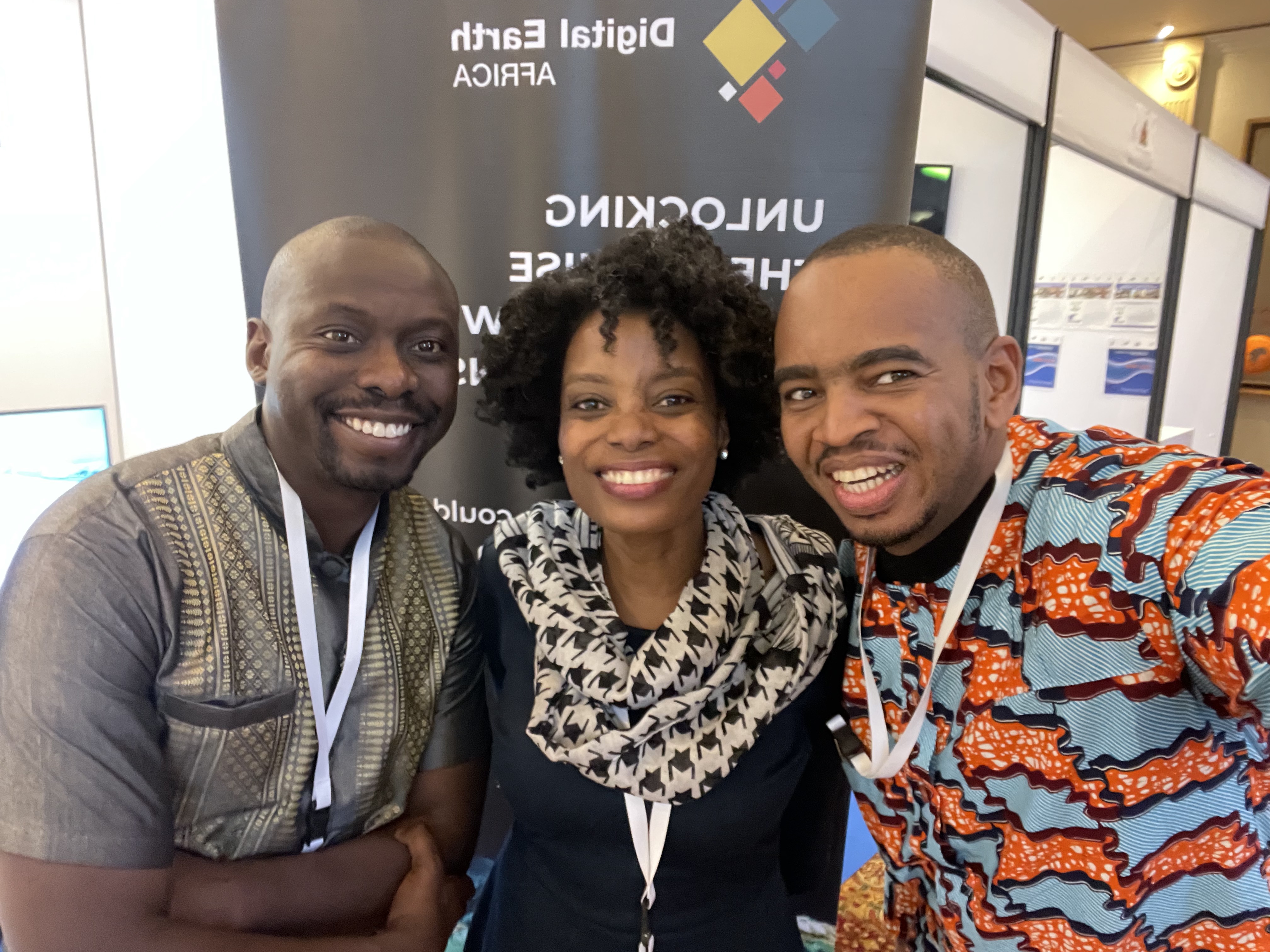 Digital Earth Africa Team: Zviko Mudimu, Maud Nale & Kenneth Mubea