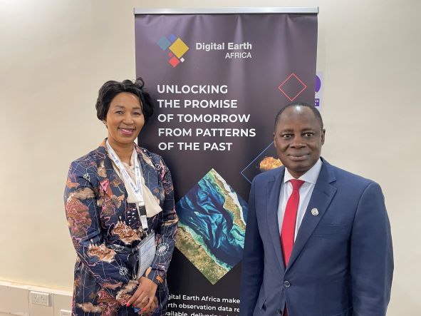 Dr. Thembi Xaba (DE Africa) meets with Mr. Andre Nonguierma – UNECA