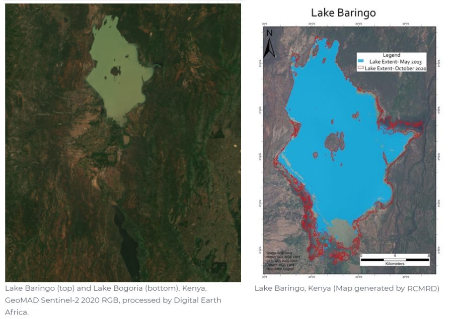 Maps of Lake Baringo